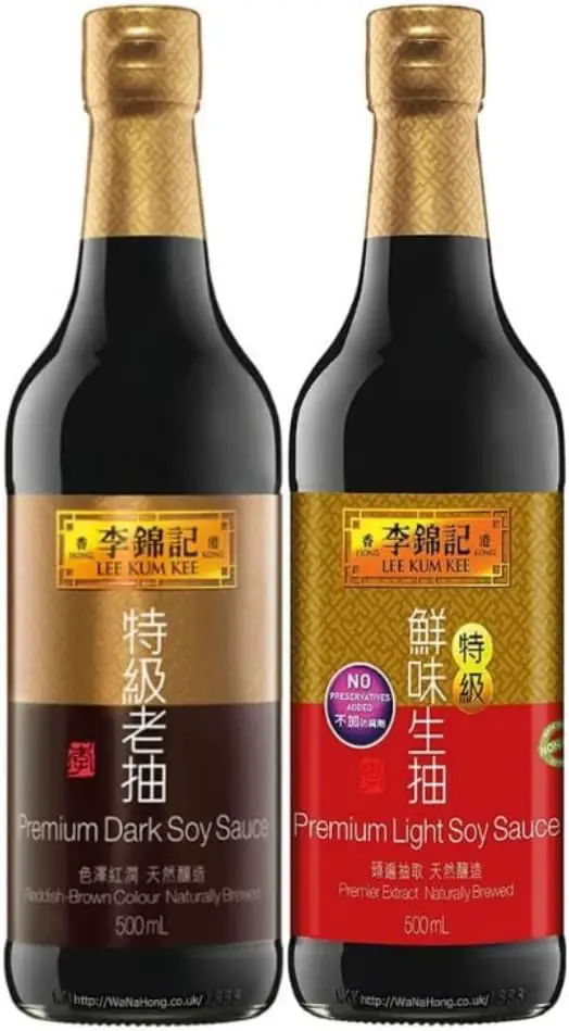 Lee Kum Kee Bundle (Dark Soy Sauce and Light Soy Sauce)