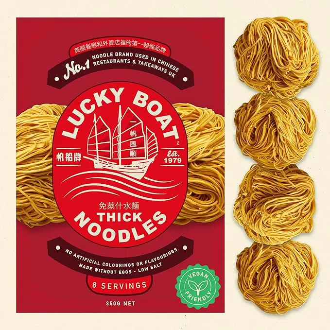 Thick Chow Mein Noodles